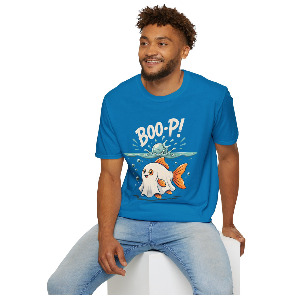 Ghost Fish T-Shirt — Cute Boo-P!Halloween Graphic Tee