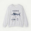Blue Marlin Fish Anatomy Sweatshirt