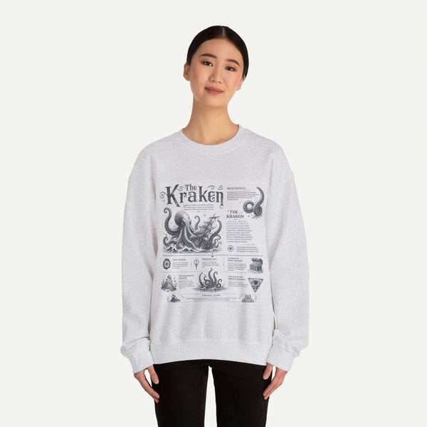 Kraken Illustration Crewneck Sweatshirt