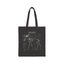 Moose Anatomy Canvas Tote Bag – Vintage Skeleton Diagram Eco Grocery Tote