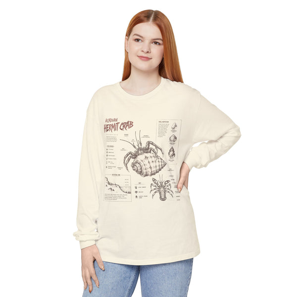 Hermit Crab Anatomy Long Sleeve Tee