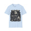 Trick or Treat Halloween T-Shirt — Vintage Moonlit Witch & Spooky Animals Tee
