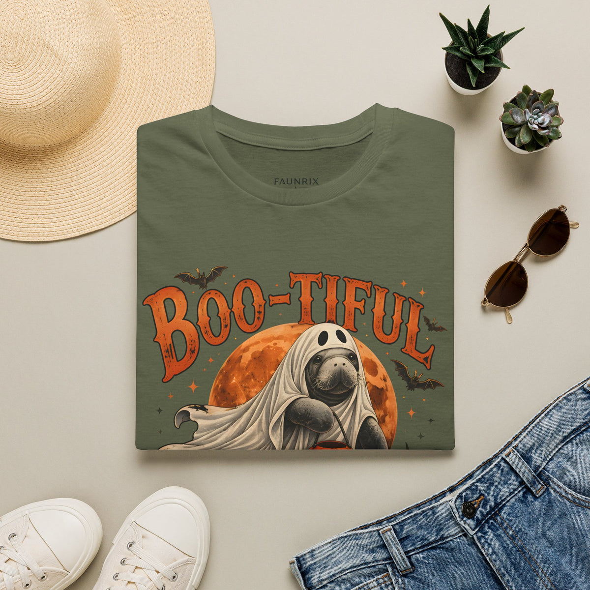 Halloween Boo-tiful Ghost Dog T-Shirt
