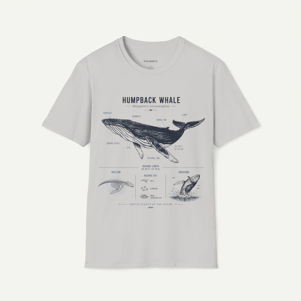 Humpback Whale Anatomy T-Shirt