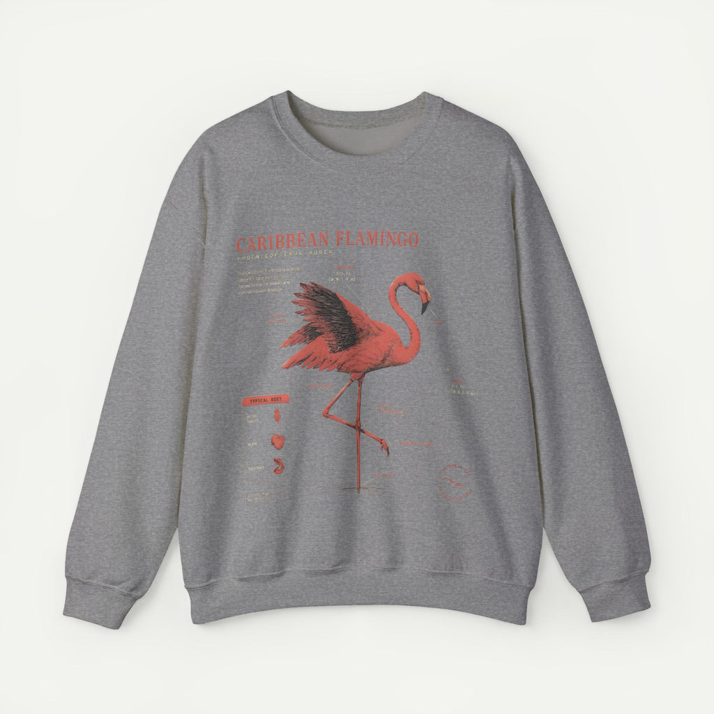 Flamingo Anatomy Field Guide Crewneck Sweatshirt