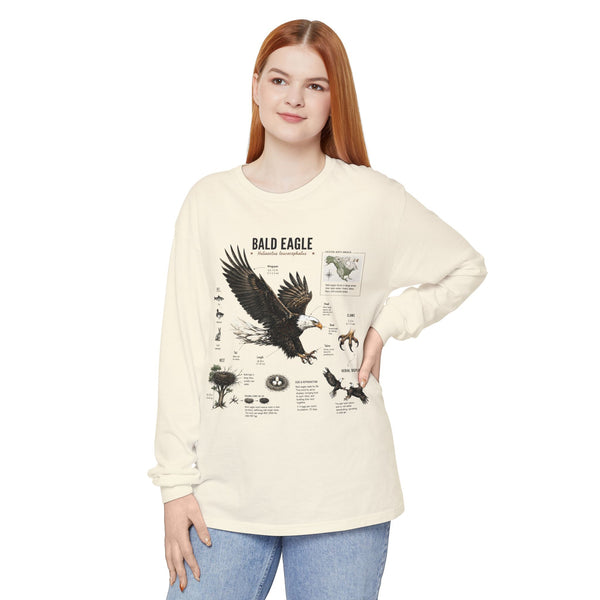 Bald Eagle Anatomy Long Sleeve Tee
