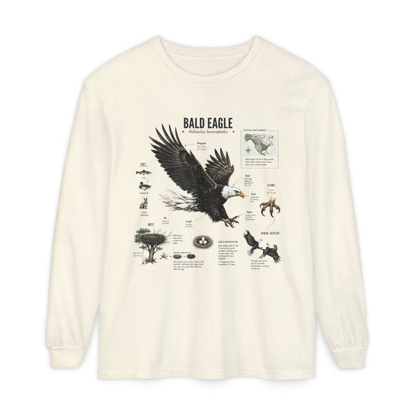 Bald Eagle Anatomy Long Sleeve Tee