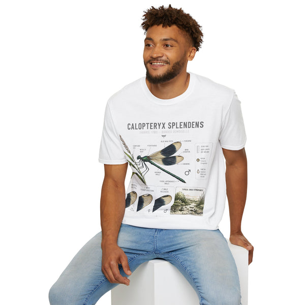 Calopteryx Splendens Anatomy T-Shirt