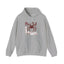 King Crab Anatomy Hoodie — Vintage Seafood Diagram Sweatshirt