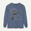 Hatchetfish Anatomy Long Sleeve T‑Shirt — Scientific Fish Illustration Tee