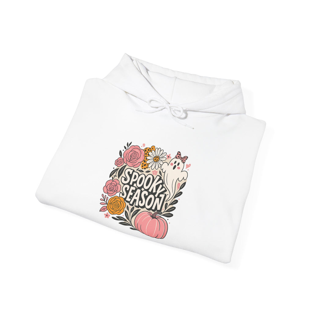 Spook Season Floral Pumpkin Hoodie