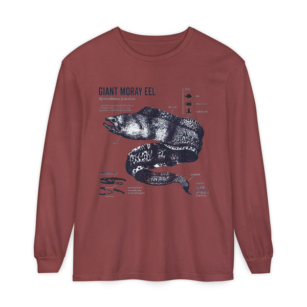 Giant Moray Eel Anatomy Long Sleeve Shirt