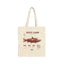 Sockeye Salmon Anatomy Canvas Tote Bag — Vintage Fish Illustration Eco Grocery Shopper