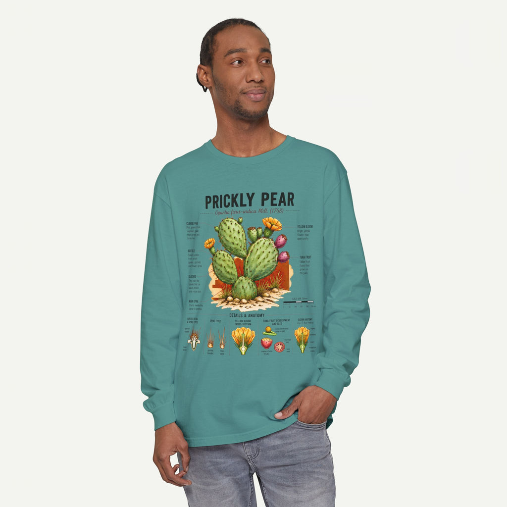 Prickly Pear Botanical Long Sleeve Shirt