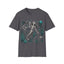 Mermaid Skeleton Tee — Gothic Sea Creature Graphic T-Shirt