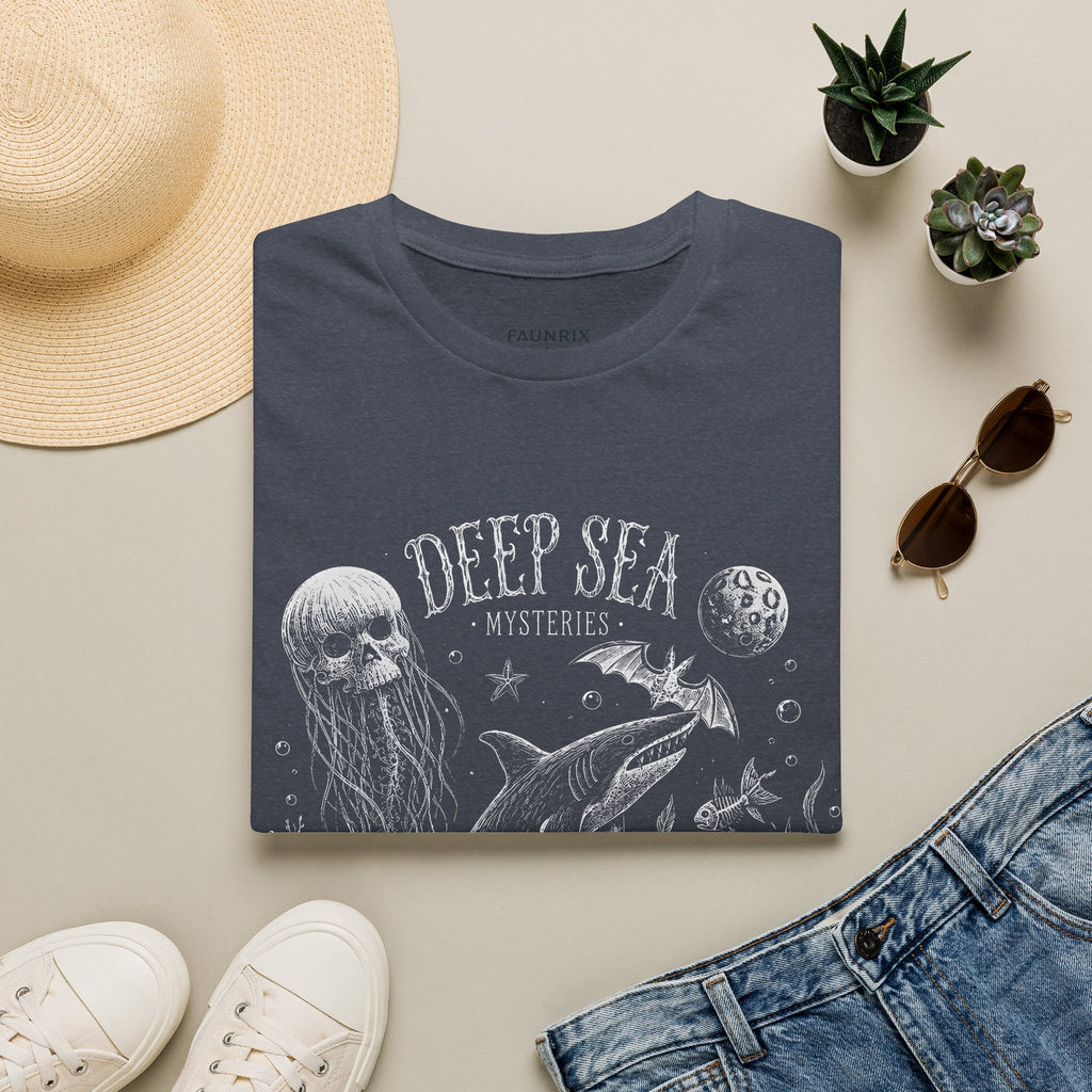 Deep Sea Mysteries T-Shirt — Vintage Ocean Creature Graphic Tee
