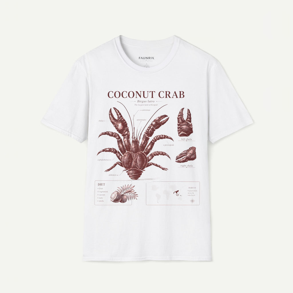 Coconut Crab Anatomy T-Shirt