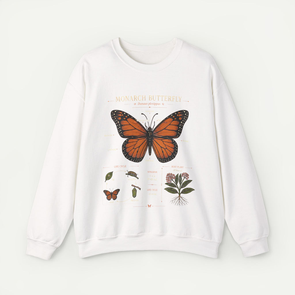 Monarch Butterfly Anatomy Sweatshirt