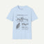 Sea Dragon Anatomy T-Shirt — Phycodurus Eques Botanical Illustration Tee