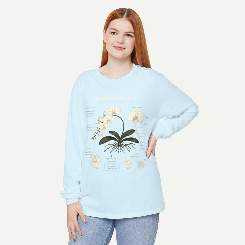 Orchid Anatomy Long Sleeve Tee