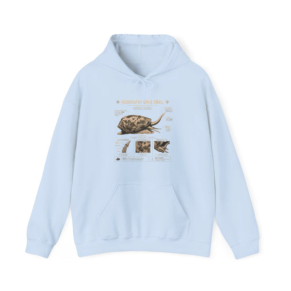 Turtle Anatomy Hoodie — Vintage Sea Turtle Illustration, "Be Different, Embrace Your Shell" Sweatshirt