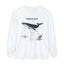 Humpback Whale Anatomy Long Sleeve Tee