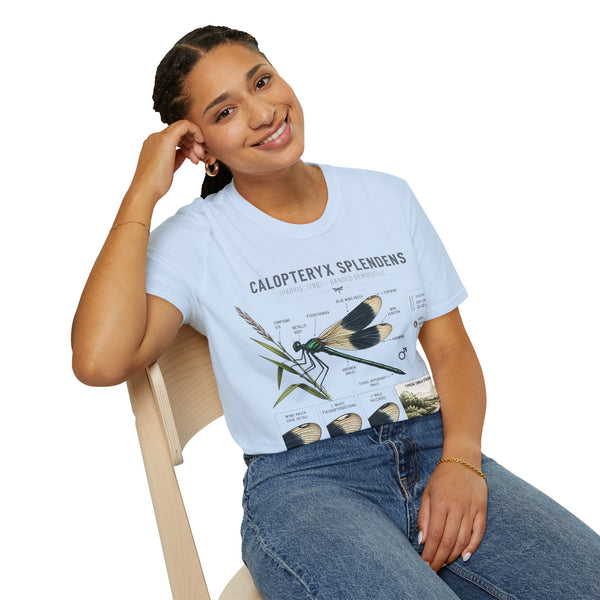 Calopteryx Splendens Anatomy T-Shirt