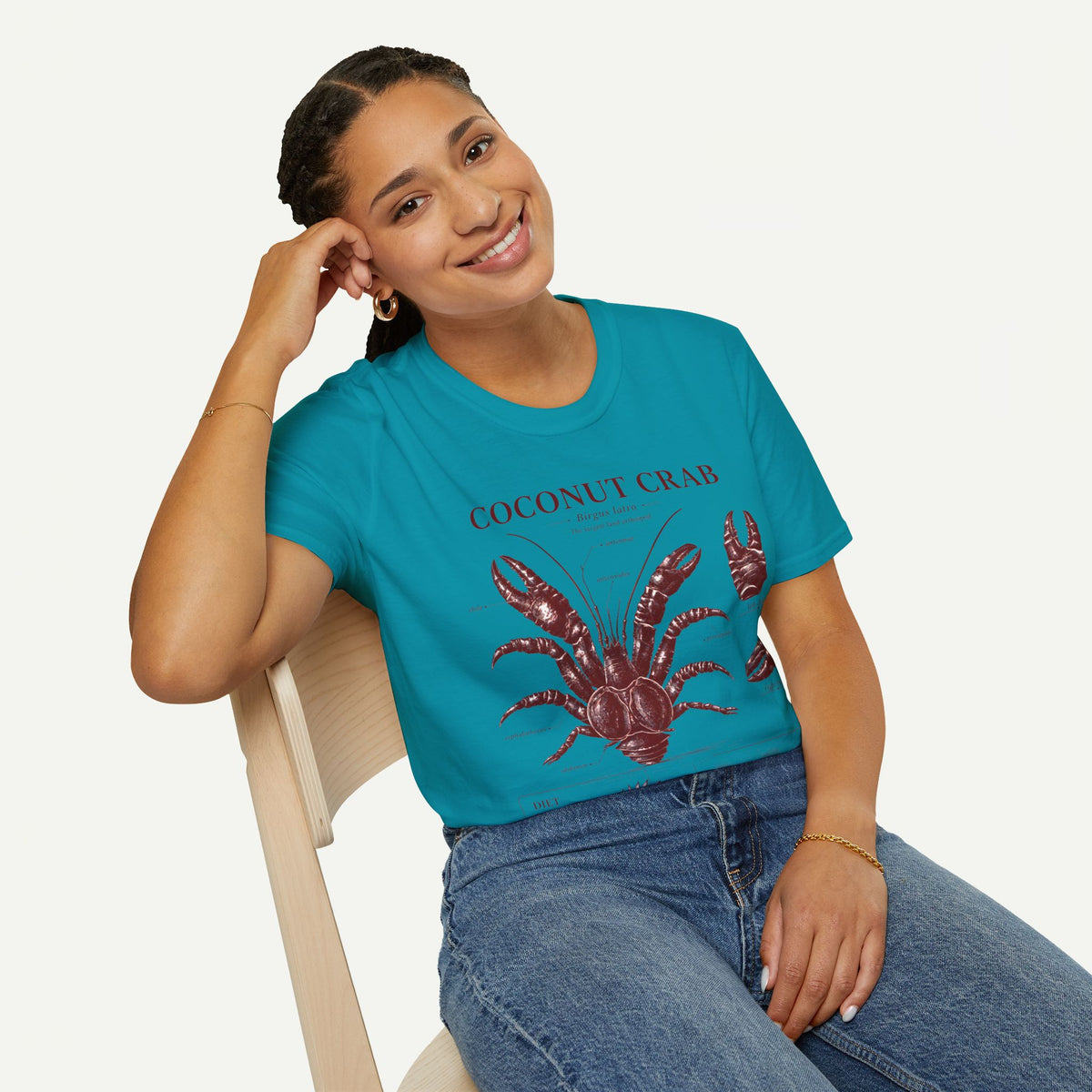 Coconut Crab Anatomy T-Shirt