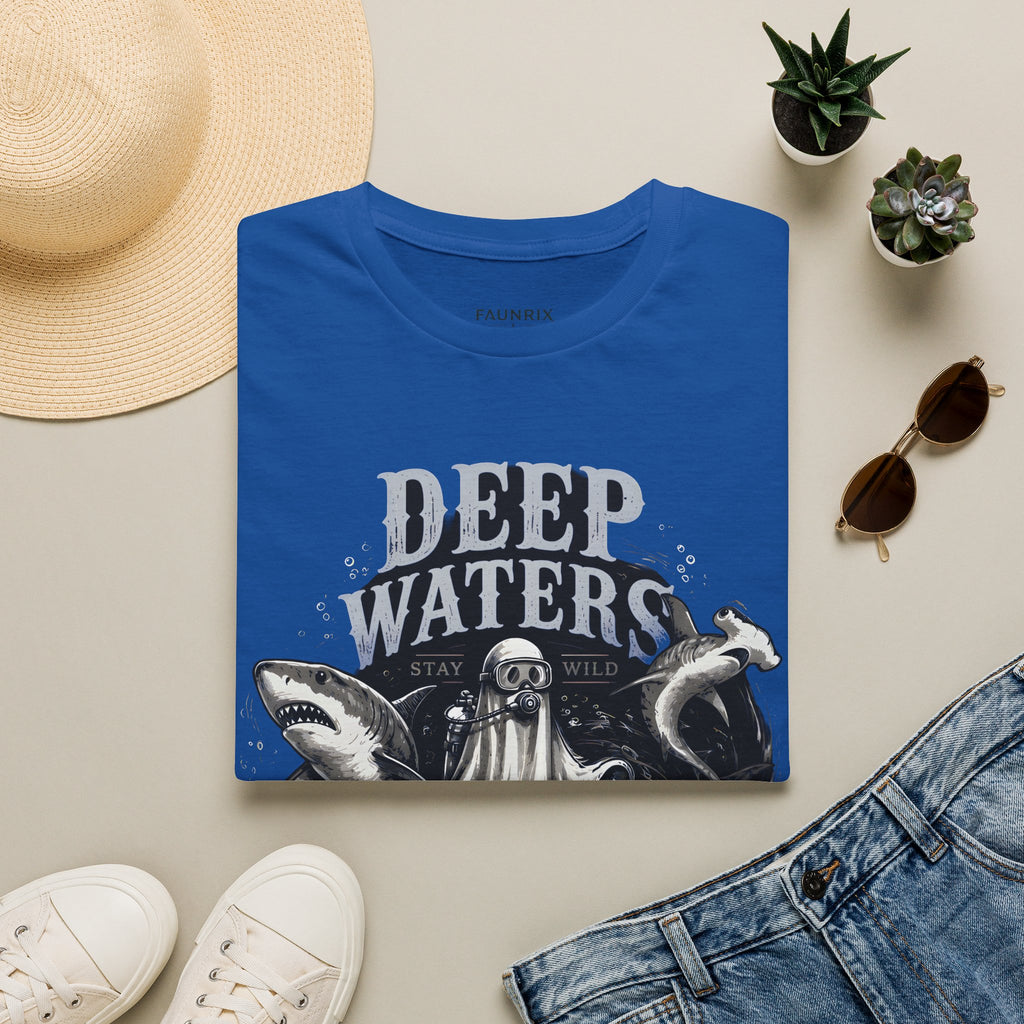 Deep Waters Graphic T-Shirt — ‘Deep Waters’ Ocean Monster Tee