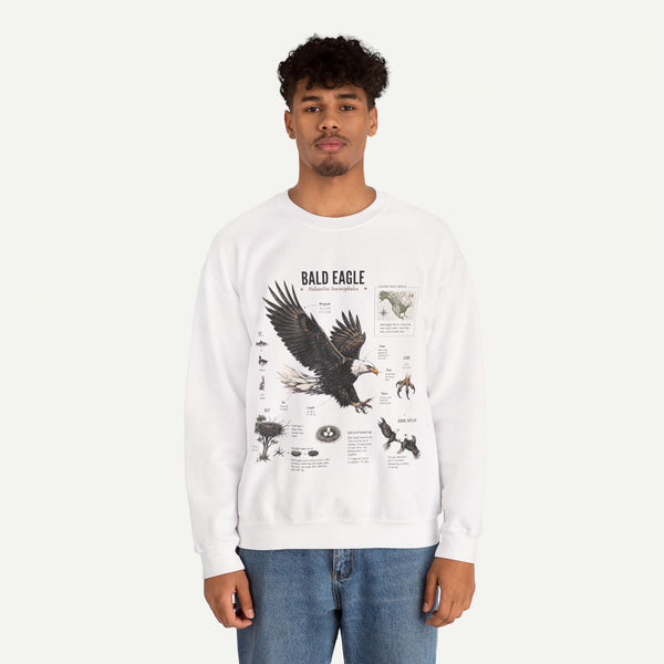 Bald Eagle Anatomy Sweatshirt