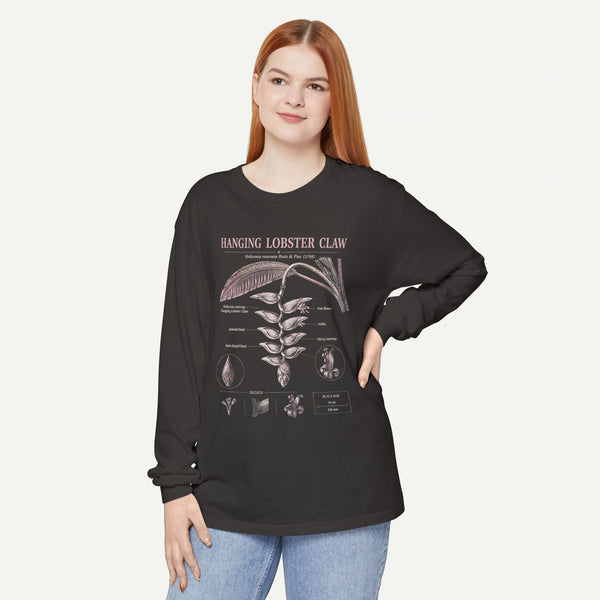 Hanging Lobster Claw Long Sleeve Tee
