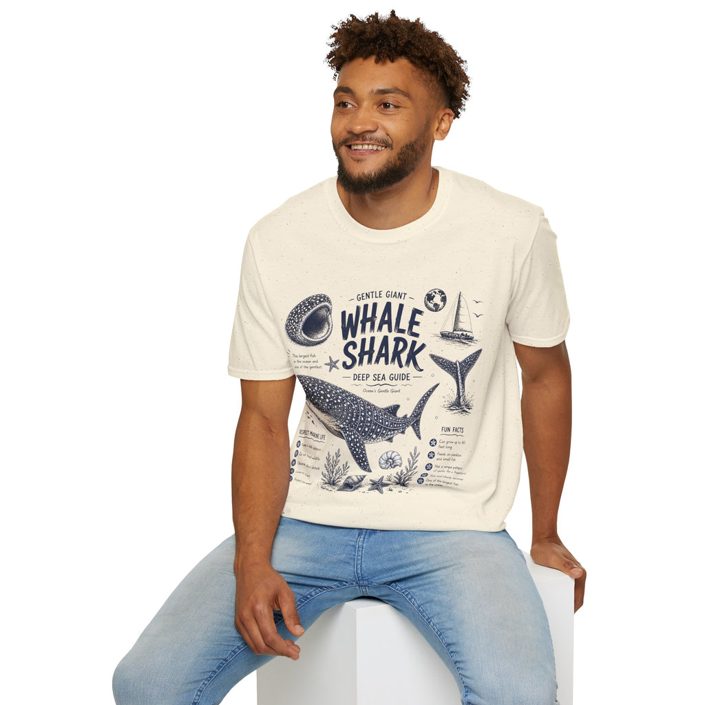 Whale Shark Anatomy T-Shirt — Deep Sea Guide Graphic Tee