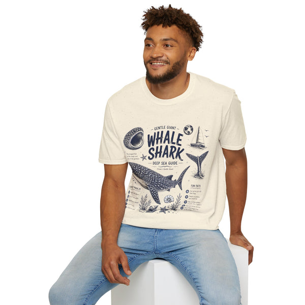 Whale Shark Anatomy T-Shirt — Deep Sea Guide Graphic Tee