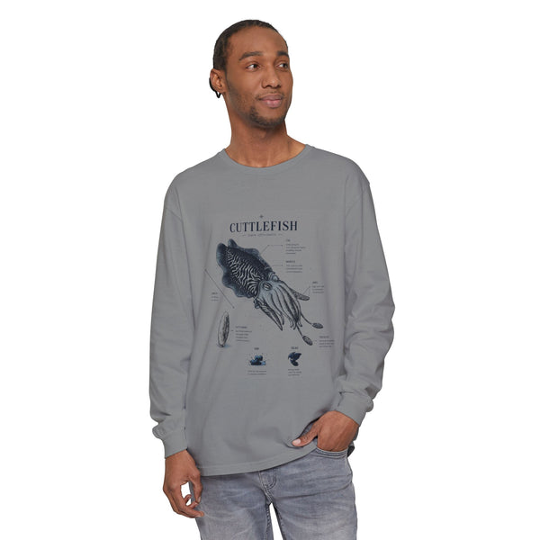 Unisex Garment-dyed Long Sleeve T-Shirt