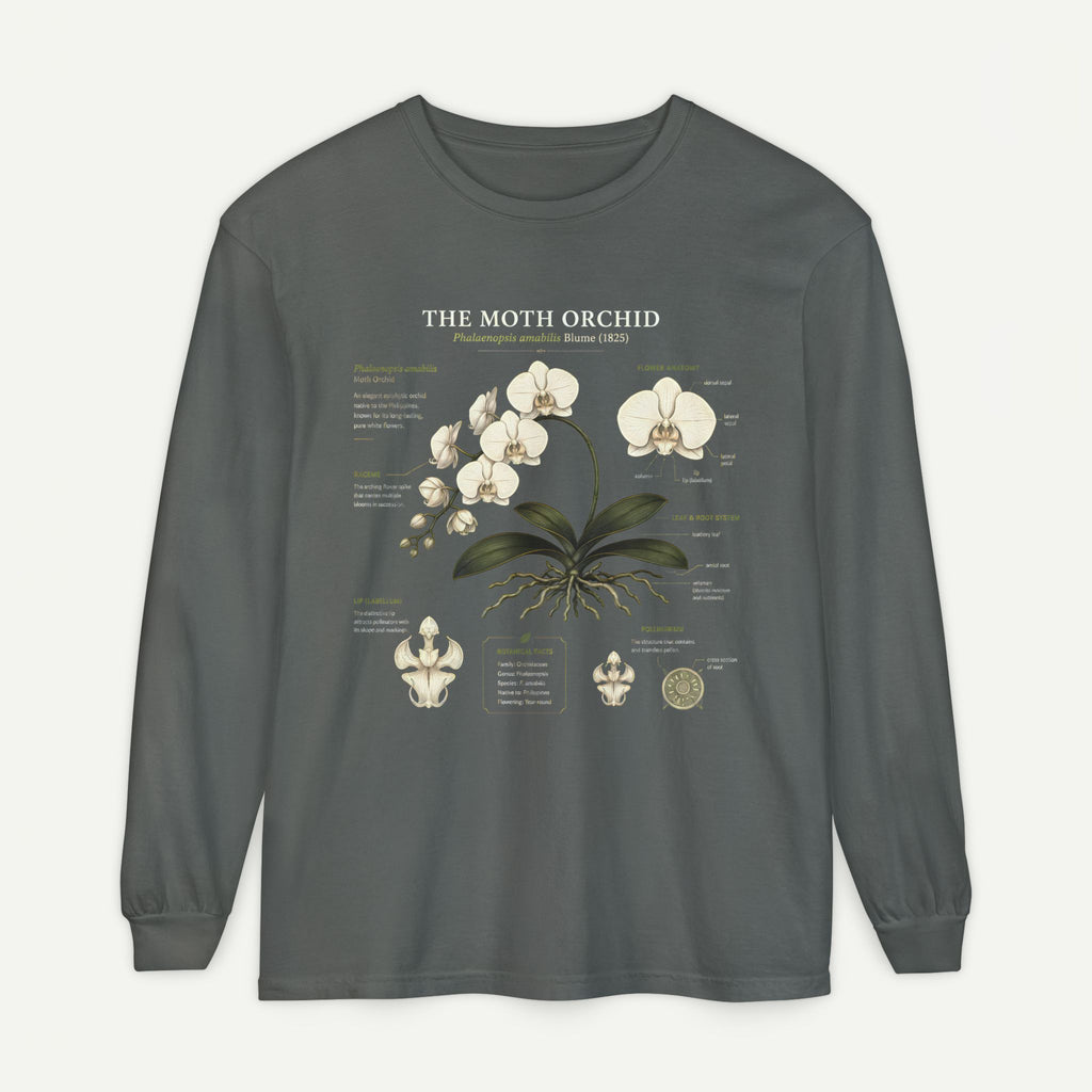 Orchid Anatomy Long Sleeve Tee