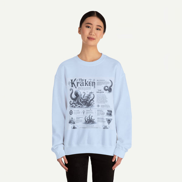 Kraken Illustration Crewneck Sweatshirt