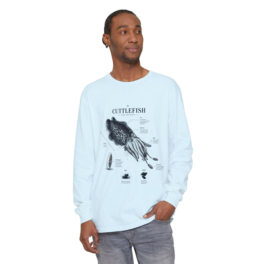 Unisex Garment-dyed Long Sleeve T-Shirt