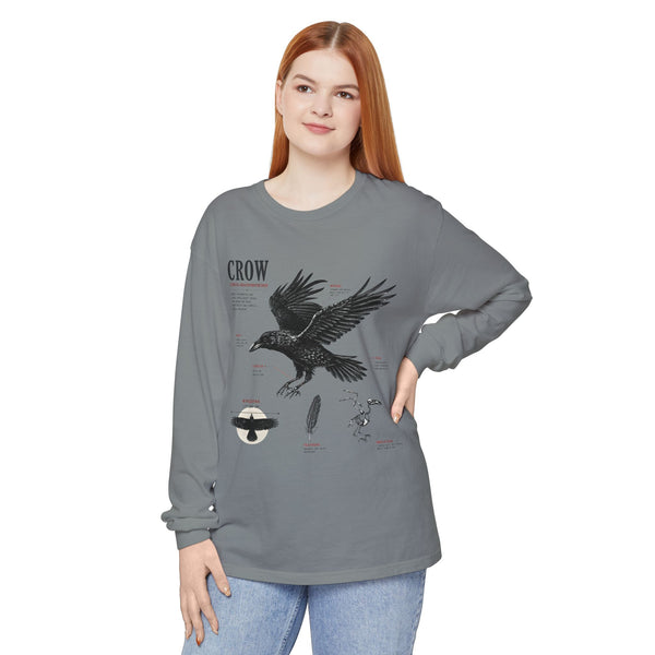 Crow Anatomy Long Sleeve Tee