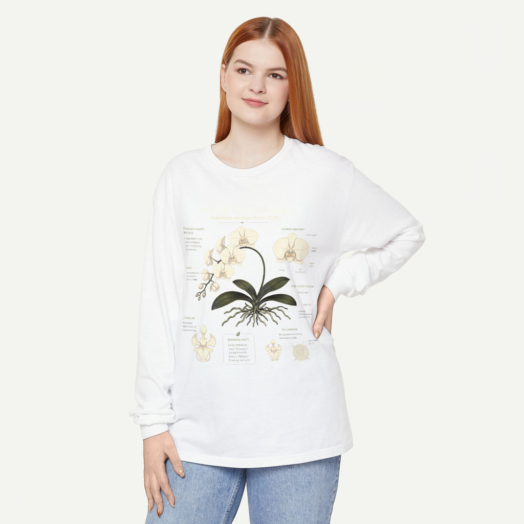 Orchid Anatomy Long Sleeve Tee