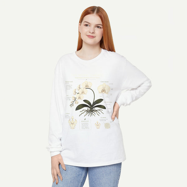 Orchid Anatomy Long Sleeve Tee