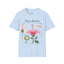 Flower Structure T-Shirt — Hibiscus Botanical Anatomy Diagram Tee