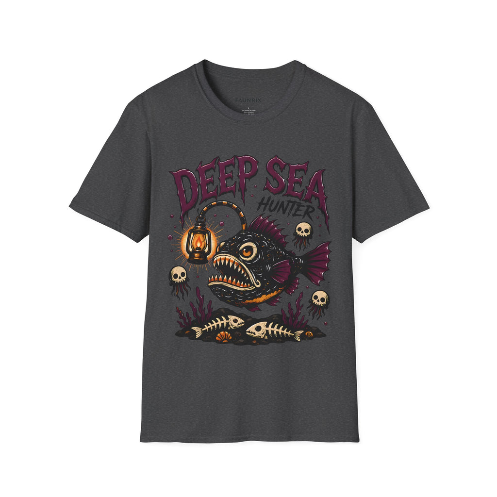 Deep Sea Hunter T-Shirt — Anglerfish Graphic Tee