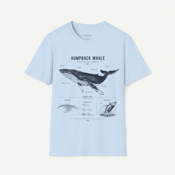 Humpback Whale Anatomy T-Shirt