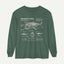 Megamouth Shark Anatomy Long Sleeve Shirt