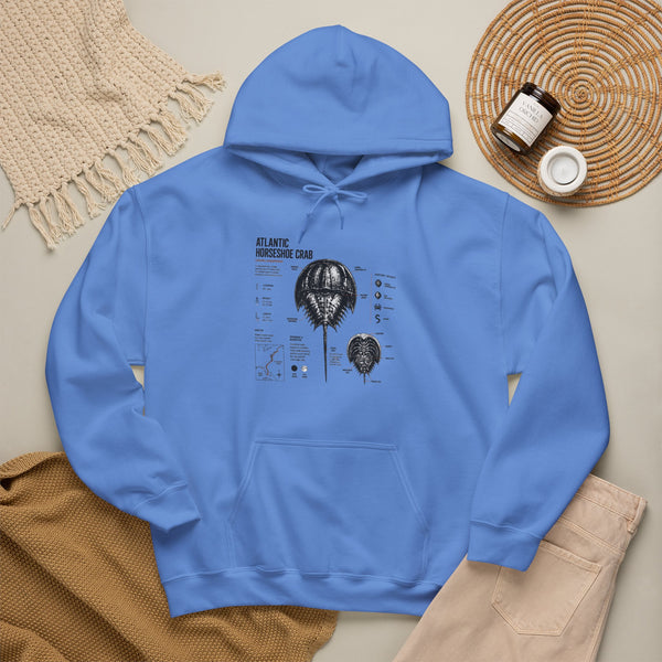 Horseshoe Crab Anatomy Hoodies