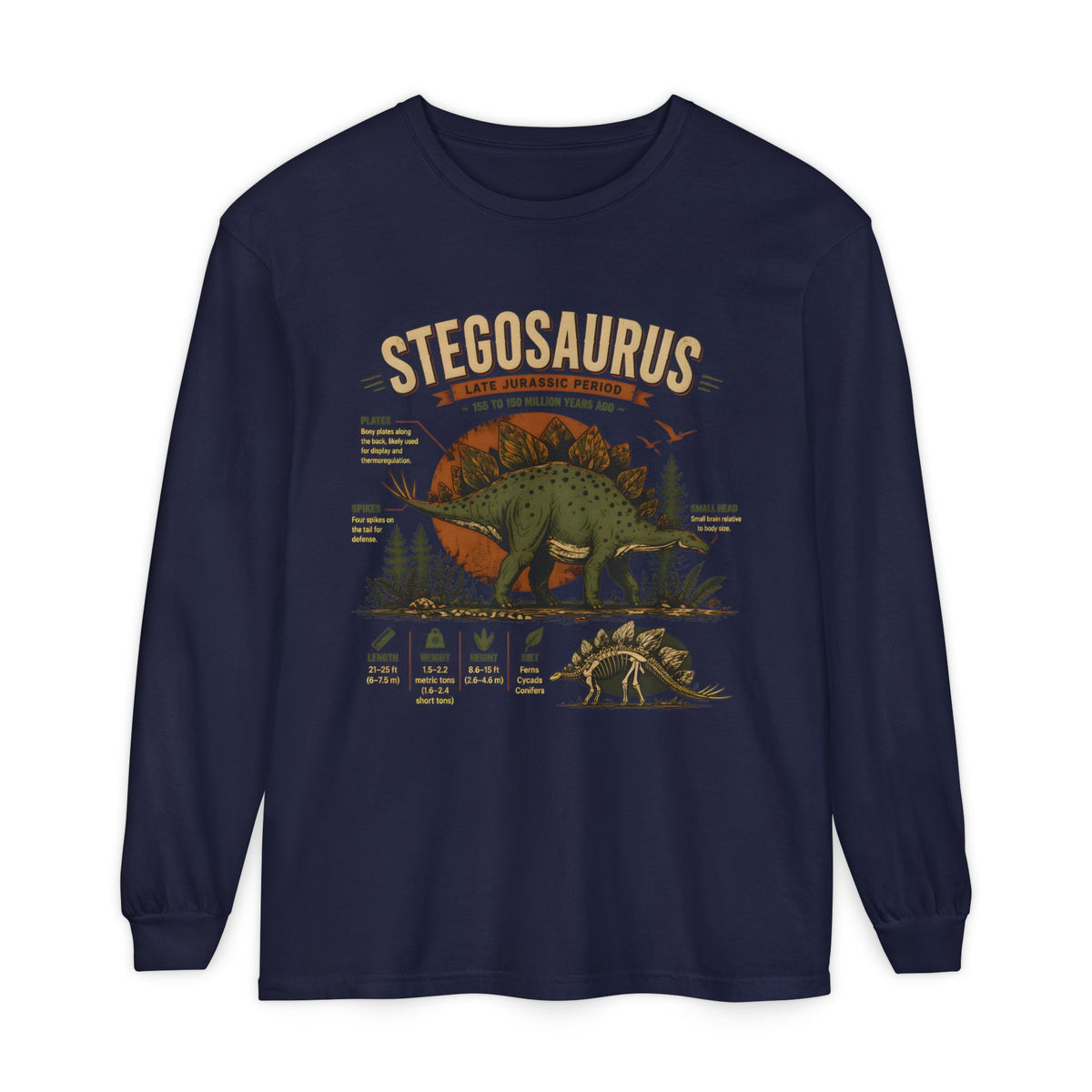 Unisex Garment-dyed Long Sleeve T-Shirt