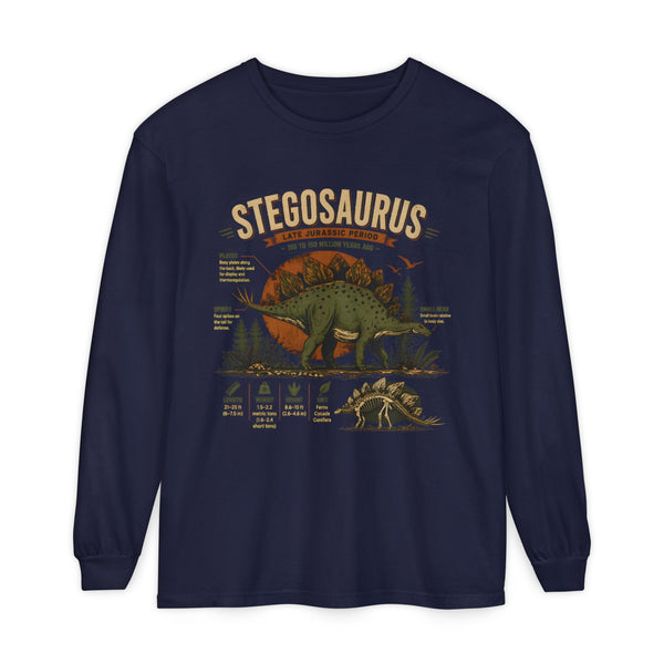 Unisex Garment-dyed Long Sleeve T-Shirt