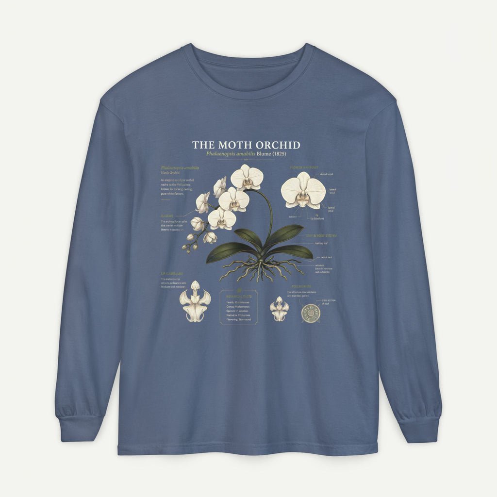 Orchid Anatomy Long Sleeve Tee