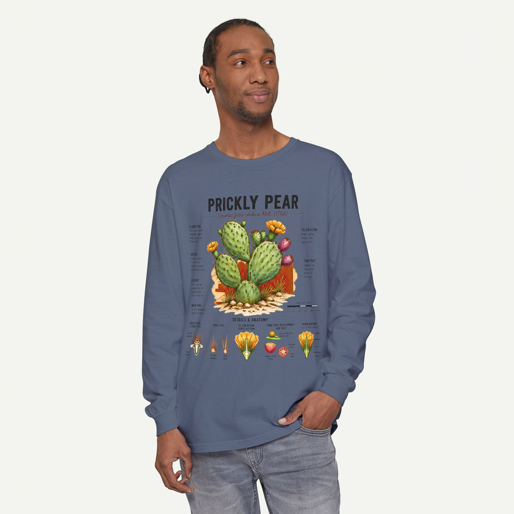 Prickly Pear Botanical Long Sleeve Shirt