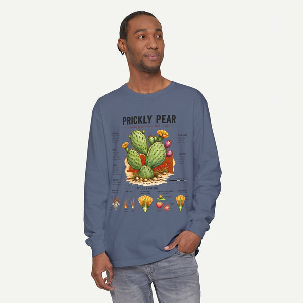 Prickly Pear Botanical Long Sleeve Shirt